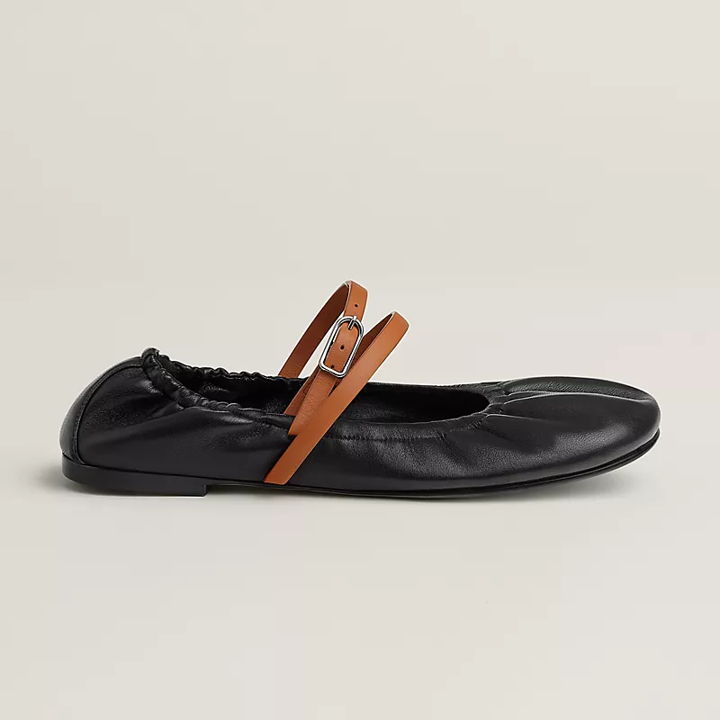 Jolly ballet flat noir/naturel