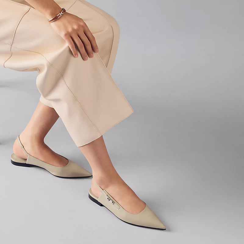 Lovely slingback beige nomade