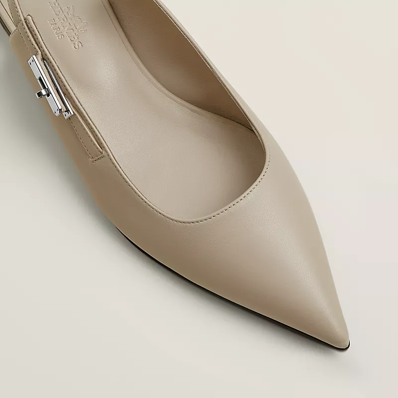 Lovely slingback beige nomade