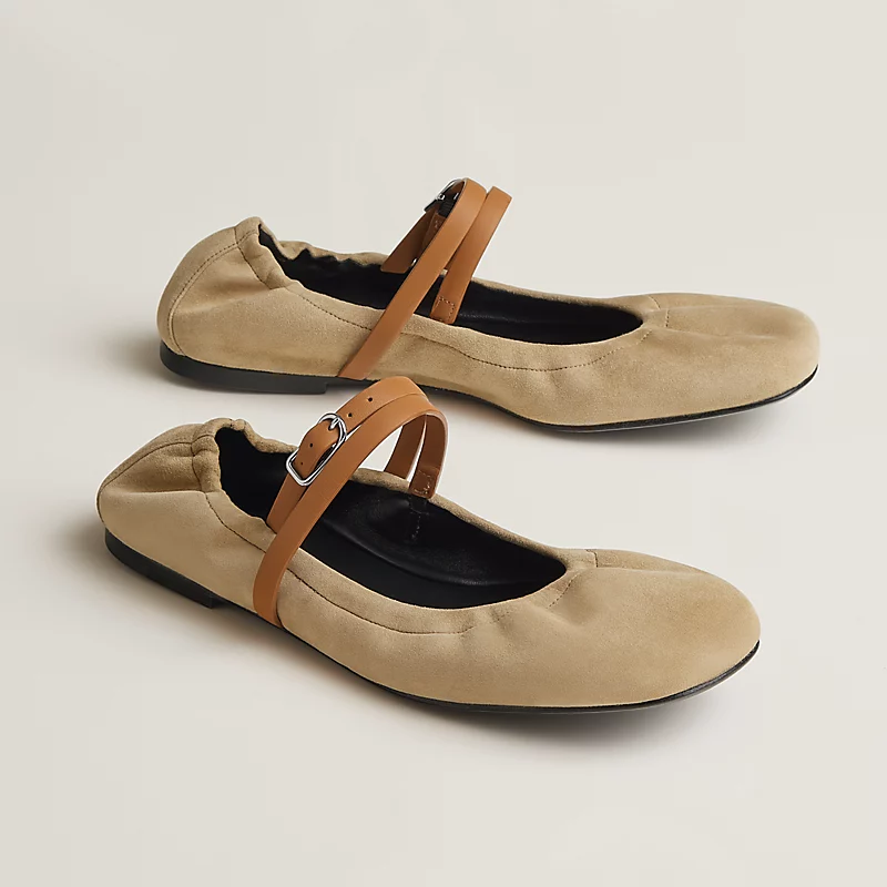 Jolly ballet flat beige lin/naturel
