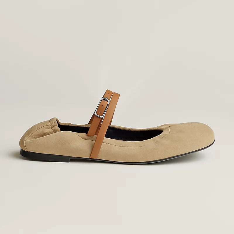 Jolly ballet flat beige lin/naturel
