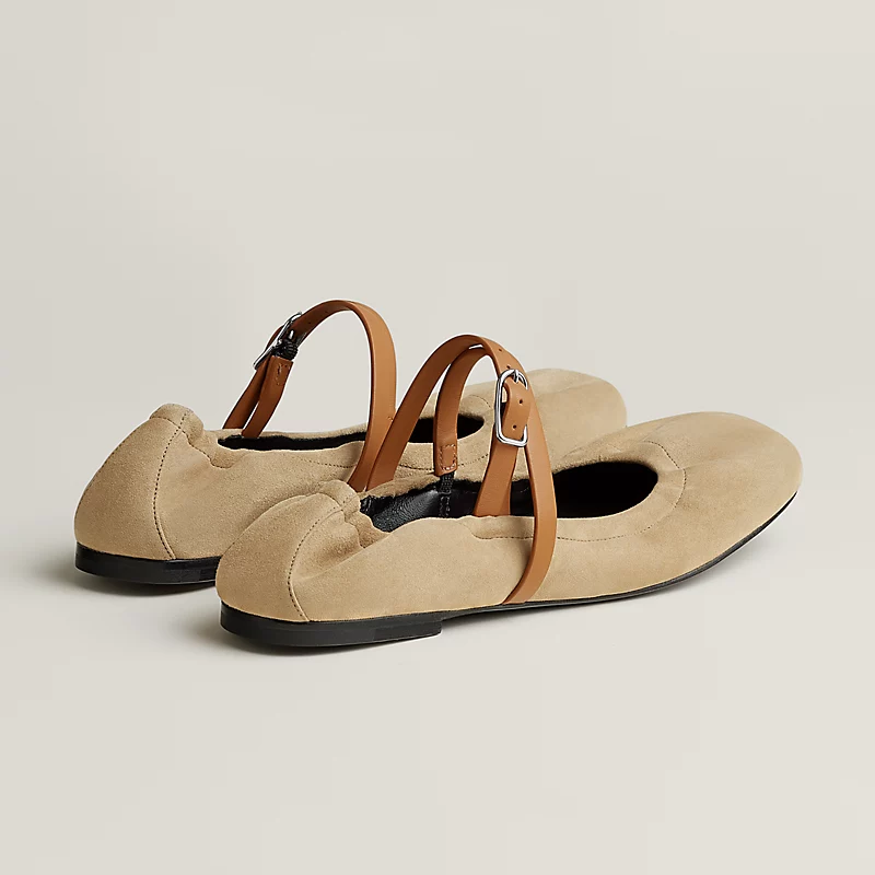Jolly ballet flat beige lin/naturel