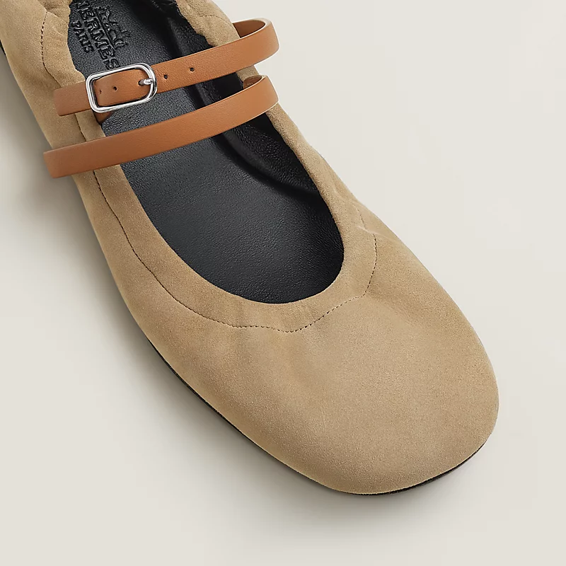 Jolly ballet flat beige lin/naturel