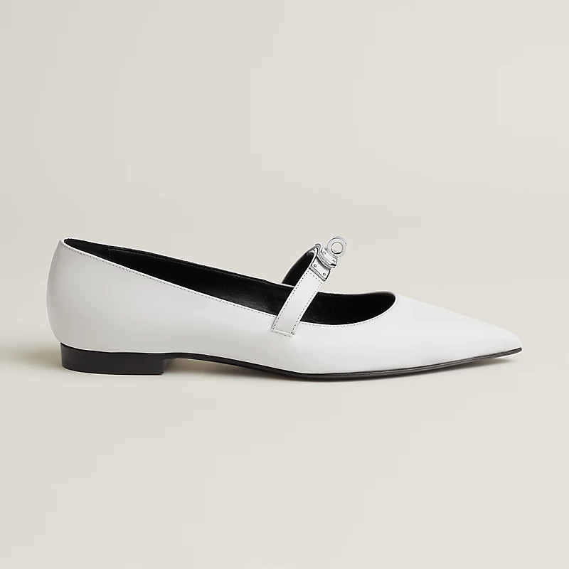 Kelly ballet flat gris clair