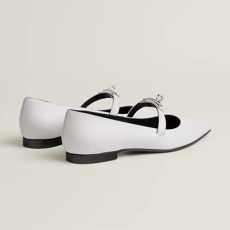 Kelly ballet flat gris clair