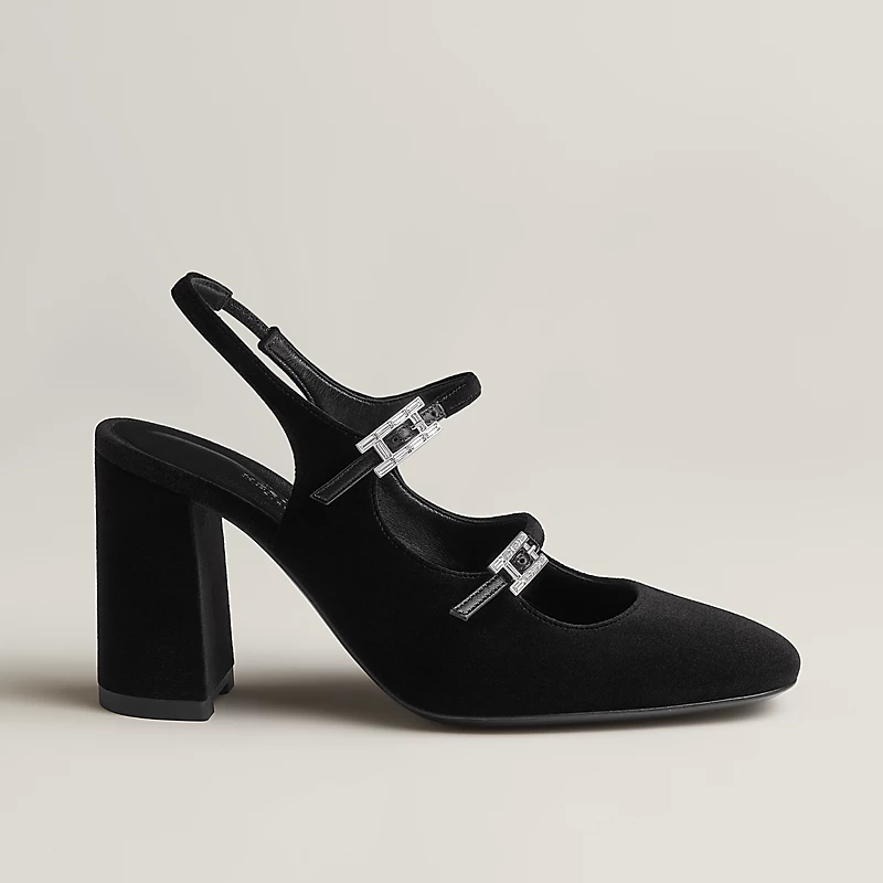 Jackie 90 pump noir