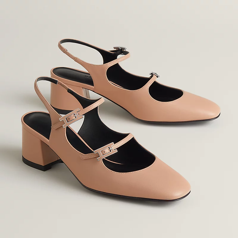 Jackie 50 pump beige perlino
