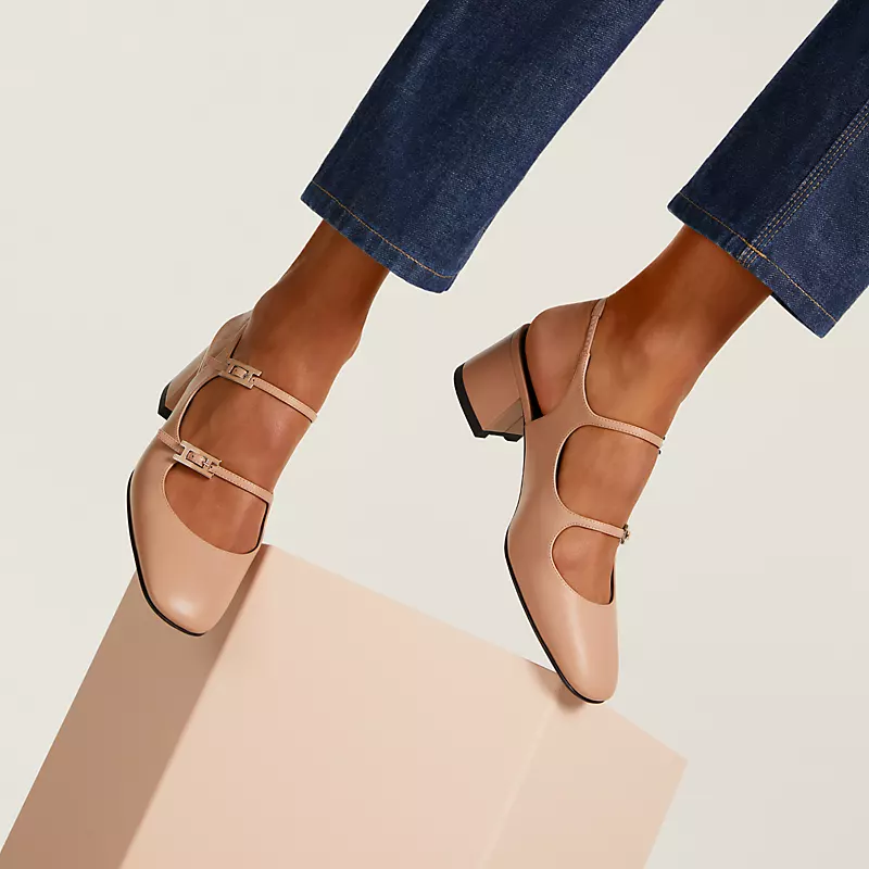 Jackie 50 pump beige perlino
