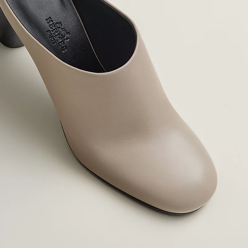 Lina 80 mule beige galet