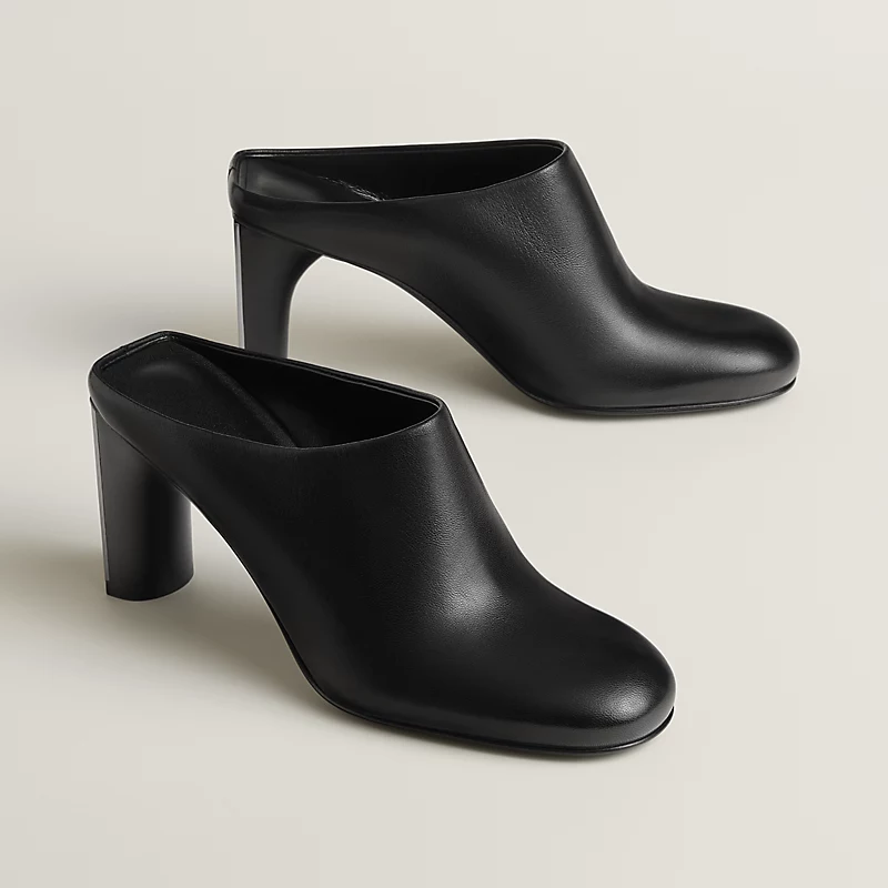 Lina 80 mule noir