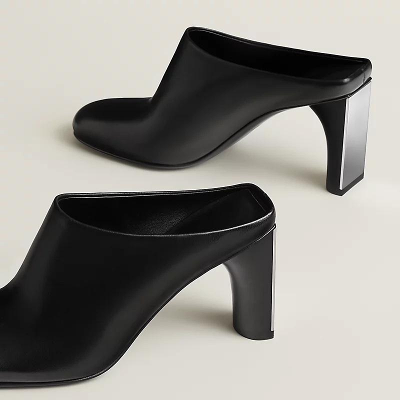 Lina 80 mule noir