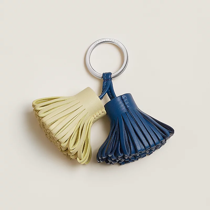 Carmen Uno-Dos key ring bleu tie/jaune Milton