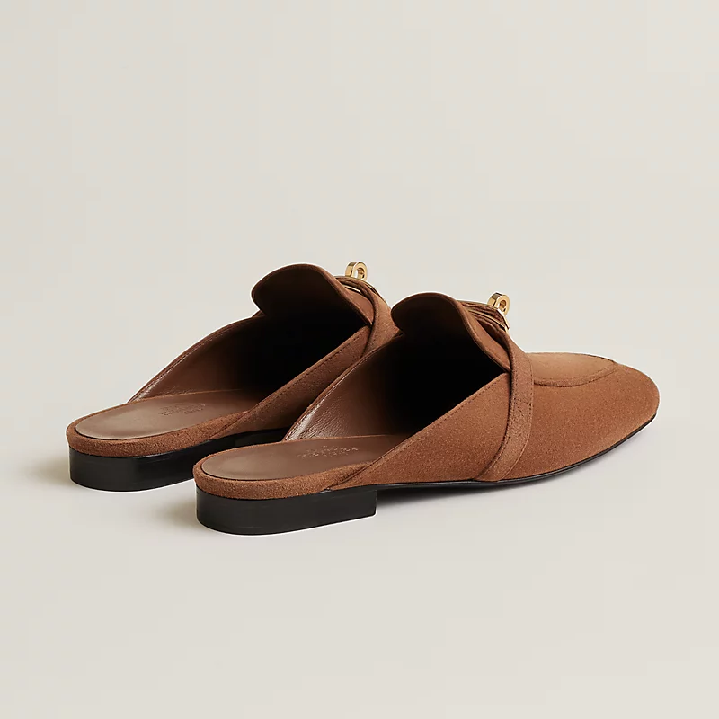 Oz mule brun amourette 4 Oz mule brun amourette