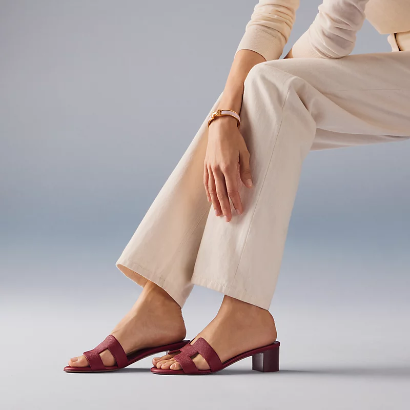 Oasis sandal rouge H