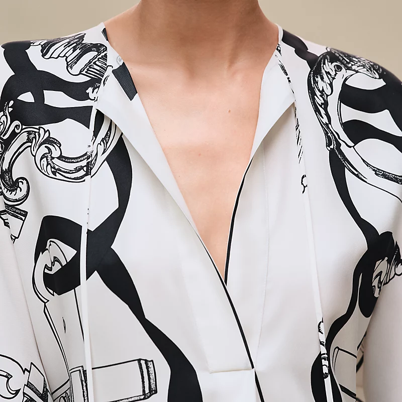 "Ferronnerie Remix" caftan blanc nacre 5 "Ferronnerie Remix" caftan blanc nacre